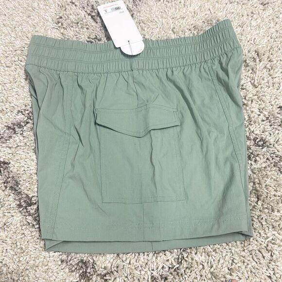 Yogalicious Women’s Trail Path Utility Cargo Commuter Outdoor Shorts Sz L NEW - Picture 2 of 6